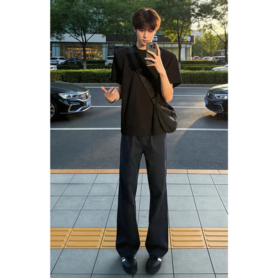 夏季男三防冰丝速干薄款冲锋裤