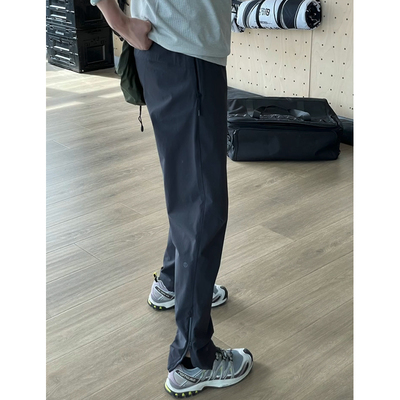 美式侧拉链软壳冲锋裤男款