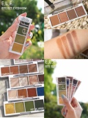 K妹爱用推荐 软糯显色 美国E.L.F小奶酪便携四色眼影盘