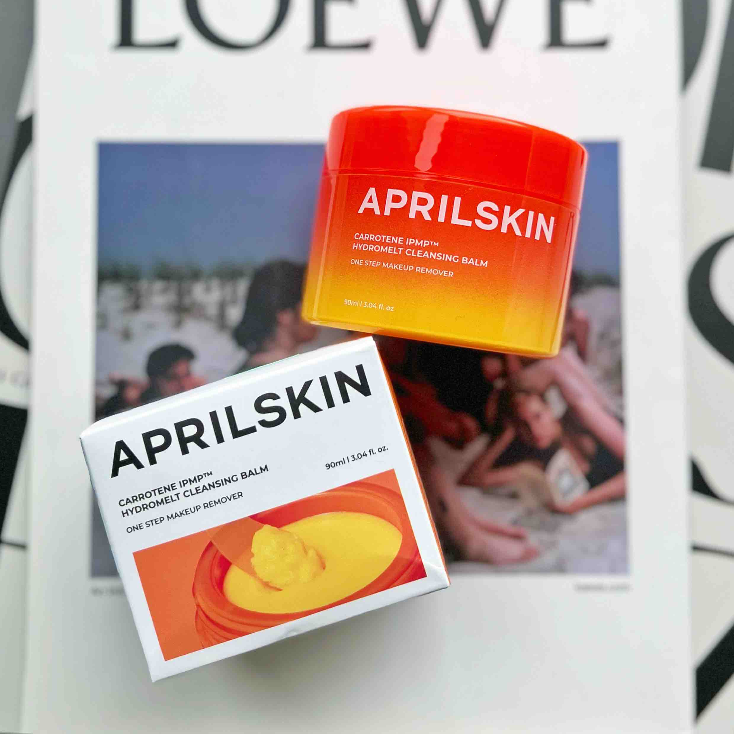 INS超火！韩国APRILSKIN胡萝卜卸妆膏溶解黑头粉刺油脂粒清洁毛孔