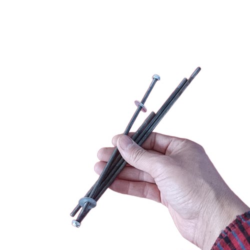 实木马扎配件铁丝杆中心轴丝杆不锈钢折叠板凳铁柱连接棍金属长杆