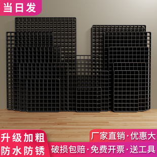阳台围护栏安全防护网窗台垫板防掉落封窗网防猫隔离网铁丝网格片