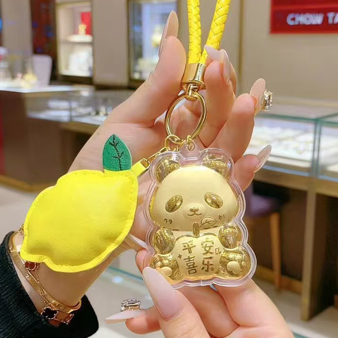 熊猫小黄人凯蒂猫卡通挂绳