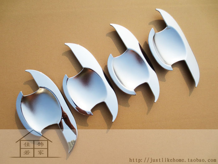 福特13款新翼虎专用镀铬磨砂门碗 新翼虎/Kuga防刮车漆门碗装饰贴