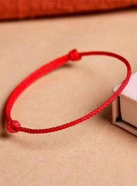 小红绳脚链创意简约手链情侣学生