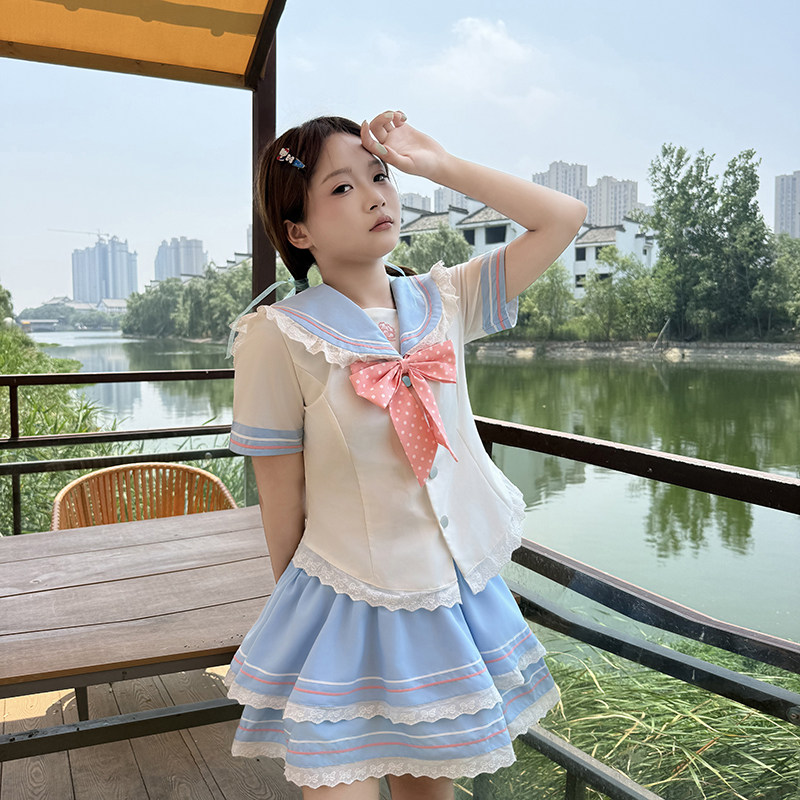 诗涵JK【蓝小棠】原创正版水手服