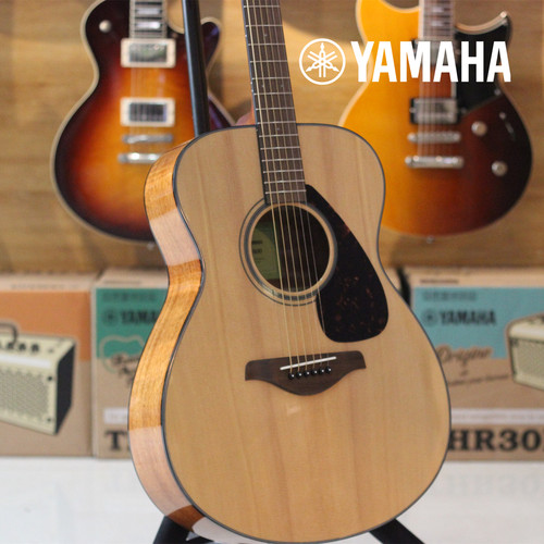 YAMAHA雅马哈FS800单板民谣电箱吉他弹唱指弹40寸初学jita面单