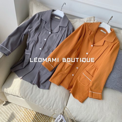 坐月子秋冬透气可哺乳高级孕妇装