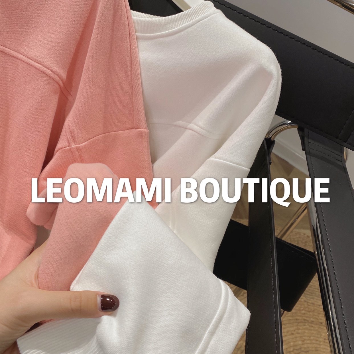 [LEOMAMI]임산부 스웨트 가을 겨울 두꺼운 멋쟁이 단색 외국풍 루즈 트렌디 엄마 외출 탑
