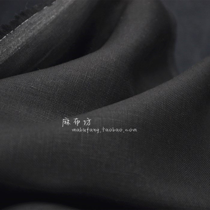 6*6加厚亚麻亚麻中国风春秋面料