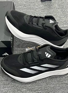 Adidas Duramo Speed 减震回弹舒适轻便防滑耐磨网面 休闲跑步鞋