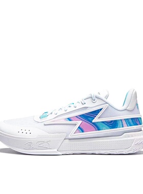 李宁 韦德 GenerationZ 闪电之子二代防滑耐磨回弹稳定支撑篮球鞋