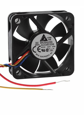 台达无刷直流风扇AUC0512DB-AF00 FAN AXIAL 50X15MM 12VDC WIRE