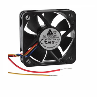 AF00 12VDC FAN 50X15MM WIRE AXIAL 台达无刷直流风扇AUC0512DB