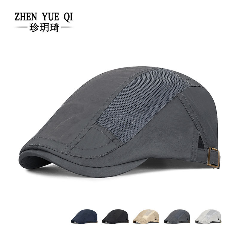 夏季速干透气网眼前进帽户外防晒
