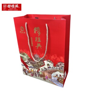 穆桂英红色礼袋一个 需和商品一起购买