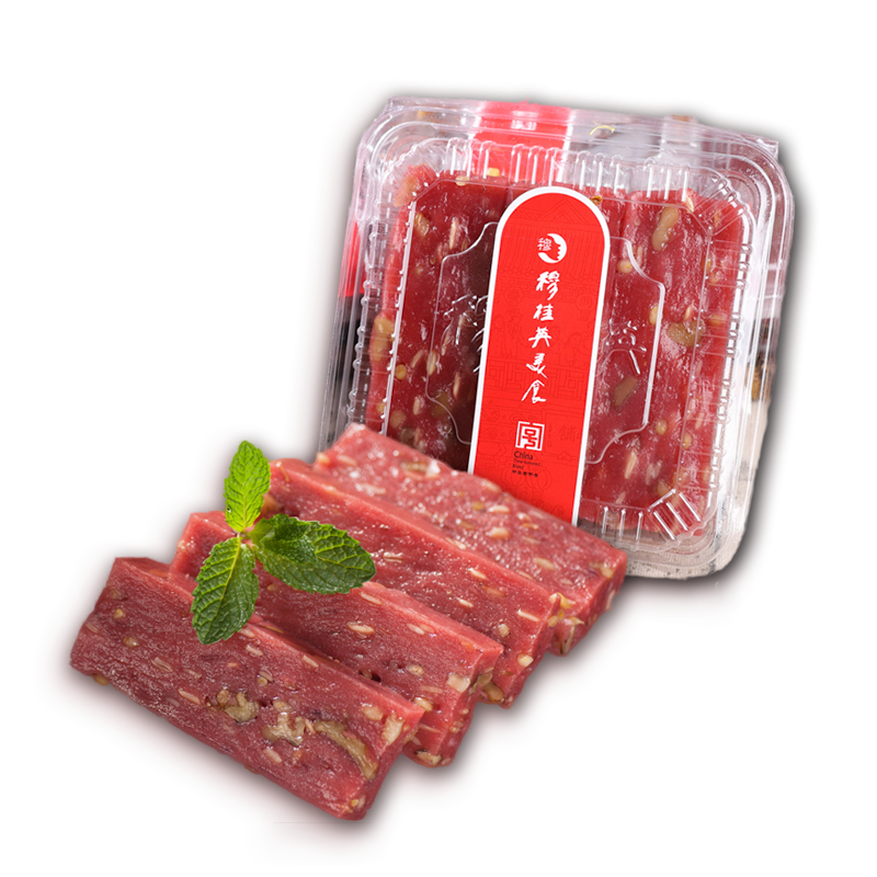 无锡特产穆桂英花色条糕单色品类90gx3条x1盒