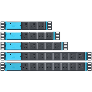 公牛插排无线插板正品不带线pdu排插电源机柜插座桌面多孔插线板