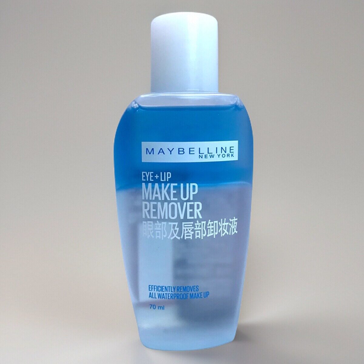 老包装美宝莲眼部及唇部卸妆液油液70ML*2瓶深层温和眼唇清洁