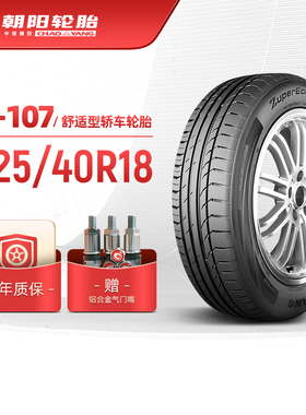 朝阳轮胎 225/40R18乘用车舒适型汽车轿车胎A107静音舒适抓地