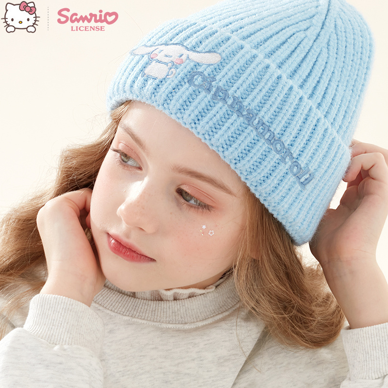 毛线帽百搭针织帽子大童