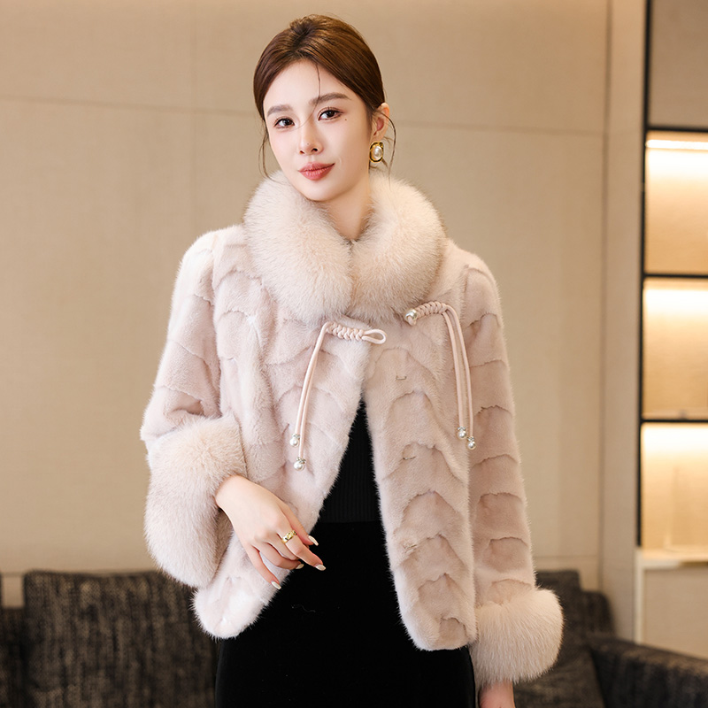 皮草外套女2024新款冬时尚