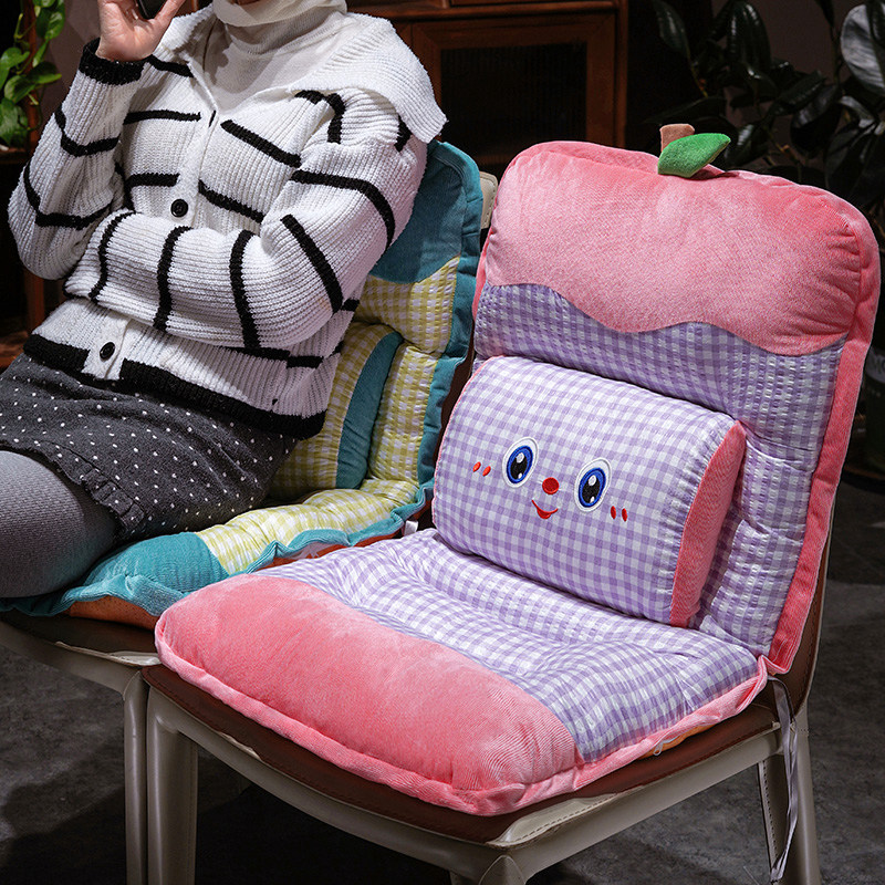 椅子坐垫护腰靠垫靠背一体座垫冬季办公室久坐屁垫学生宿舍椅子垫