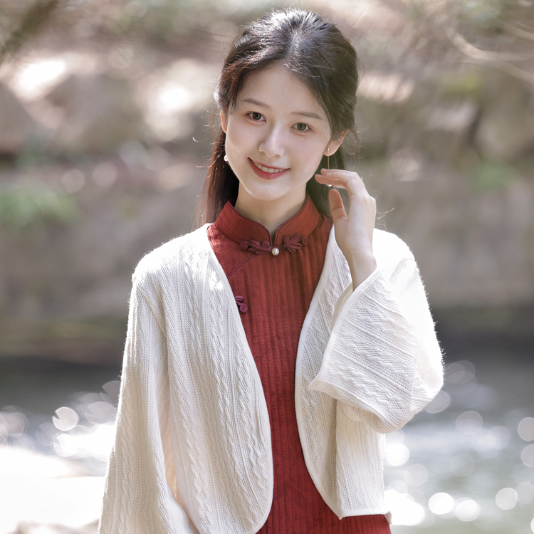 【搭配旗袍】国风披风