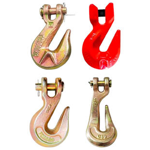 沪工羊角抓钩美式带翅钩眼型滑钩吊车吊钩挂钩起重链条吊索具配件
