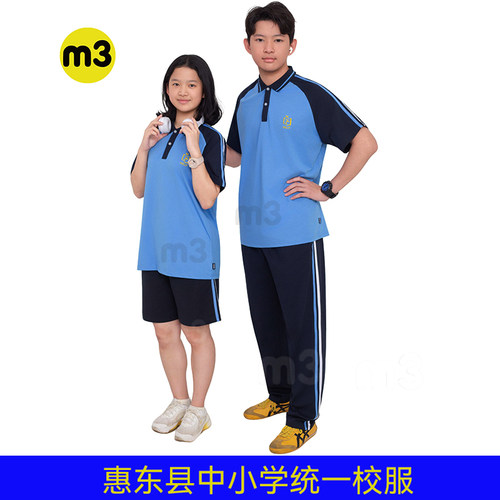 惠东县中小学统一新款校服套装