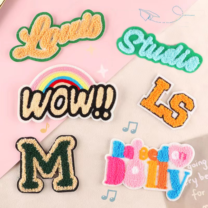 毛衣服装饰贴花百搭破洞补丁