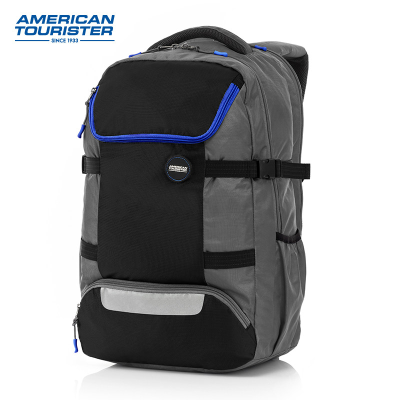 美旅大容量双肩包男差旅休闲户外运动包登山包2020年新款背包82O