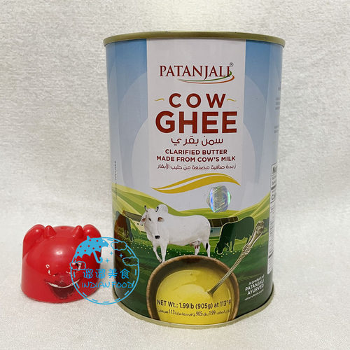INDIAN FOOD 印度 PATANJALI PURE DESI COW GHEE 帕坦伽利酥油