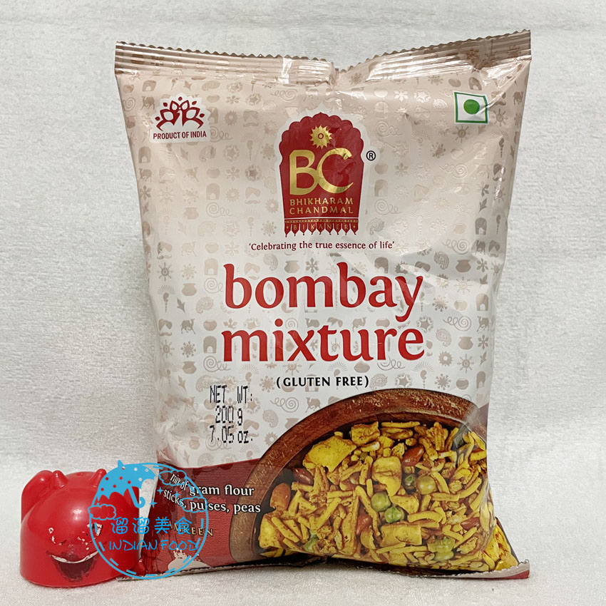 印度食品零食 CHOKHI DHANI SNACK BOMBAY MIX风味小吃咸香酥脆