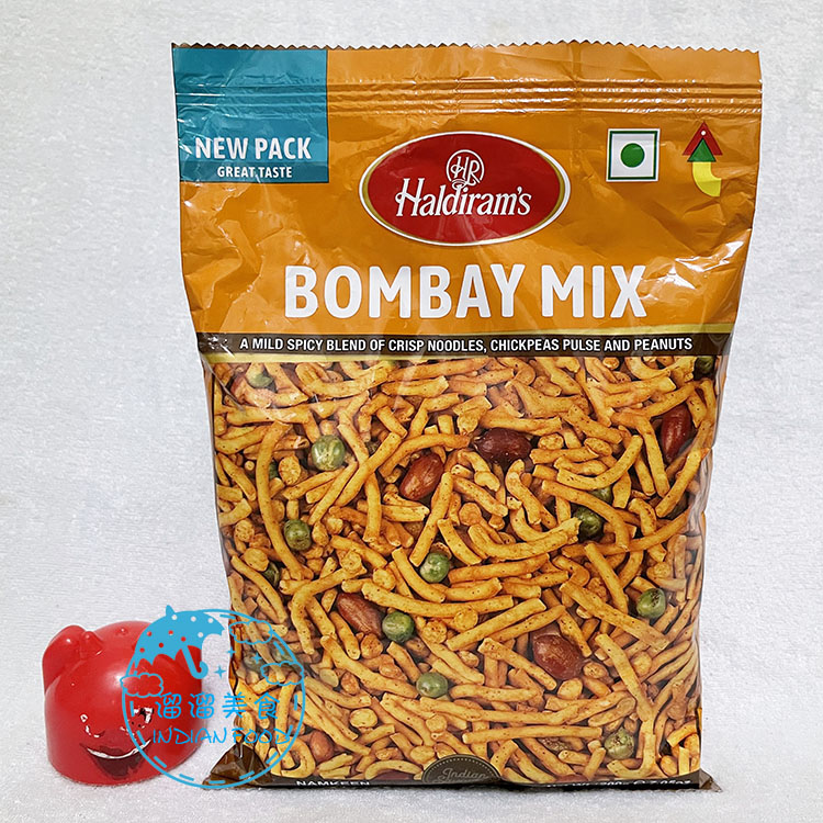 印度食品 零食 HALDIRAM'S SNACK BOMBAY MIX风味小吃咸香酥脆 零食/坚果/特产 膨化食品 原图主图