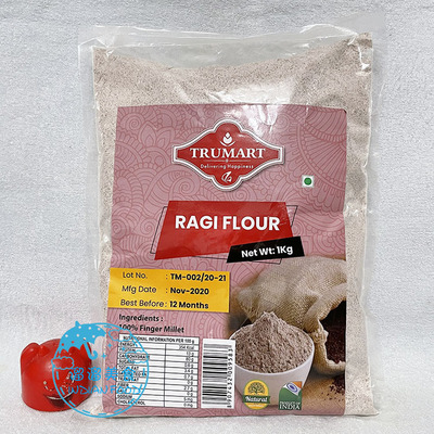 INDIAN FOOD 印度食品 RAGI FLOUR 拉吉面粉 1KG