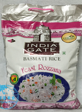 INDIAN FOOD 印度 INDIA GATE ROZANA BASMATI RICE 巴斯马蒂大米