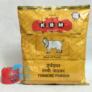 INDIAN FOOD 印度食品 KBM Haldi Turmeric powder 姜黄粉 500克