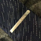 领带夹男士 定制刻字商务高档简约轻奢纯银生日圣诞节礼物送男友