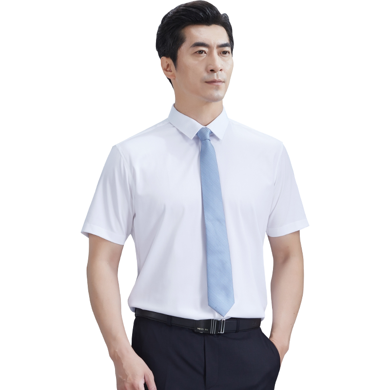 夏季短袖红都白色夏季