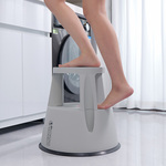 日本山业家用图书馆踏凳可移动书踏登高凳仓库理货凳取货脚踏凳洗