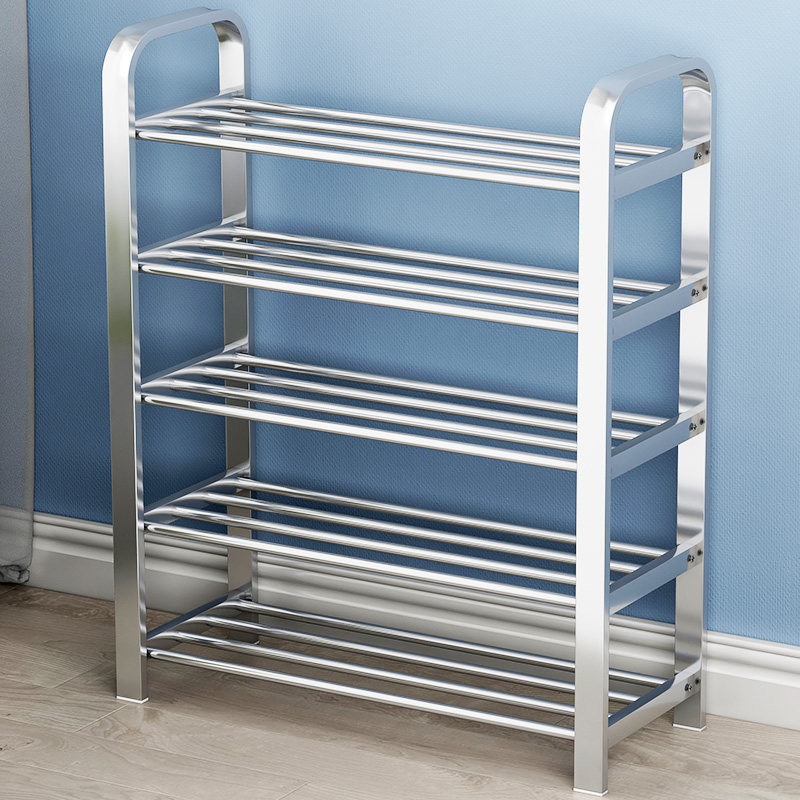 不锈钢鞋架子简易门口宿舍家用经济型室内好看收纳置物架多层鞋柜|ruв категории жилой мебели, рама тип, башмак стойки - от Buy2taobao.com для оказания профессиональной услуги покупки агента Taobao