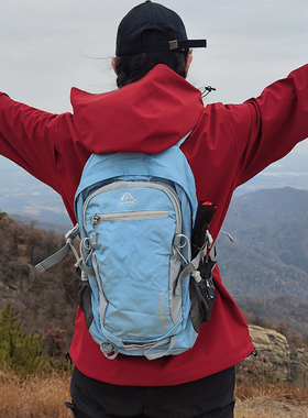艾王户外登山包男女轻便多功能徒步旅行背包30L越野骑行双肩包20L