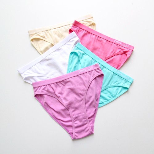 女士三角裤棉质高腰舒适亲肤运动