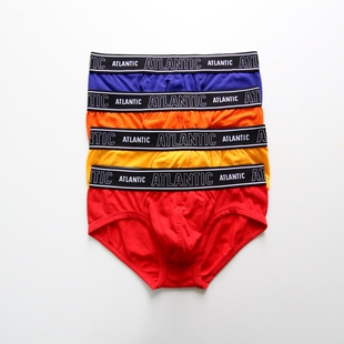 微瑕疵男士低腰棉内裤青年纯色运动短裤多色时尚潮U凸囊袋三角裤