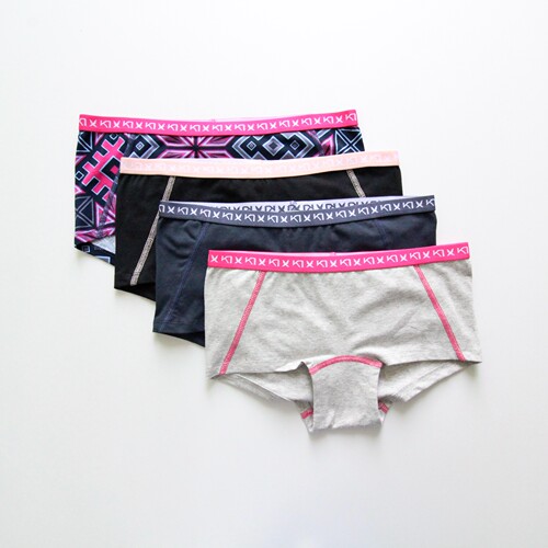 女士三角裤大码棉中低腰舒适透气