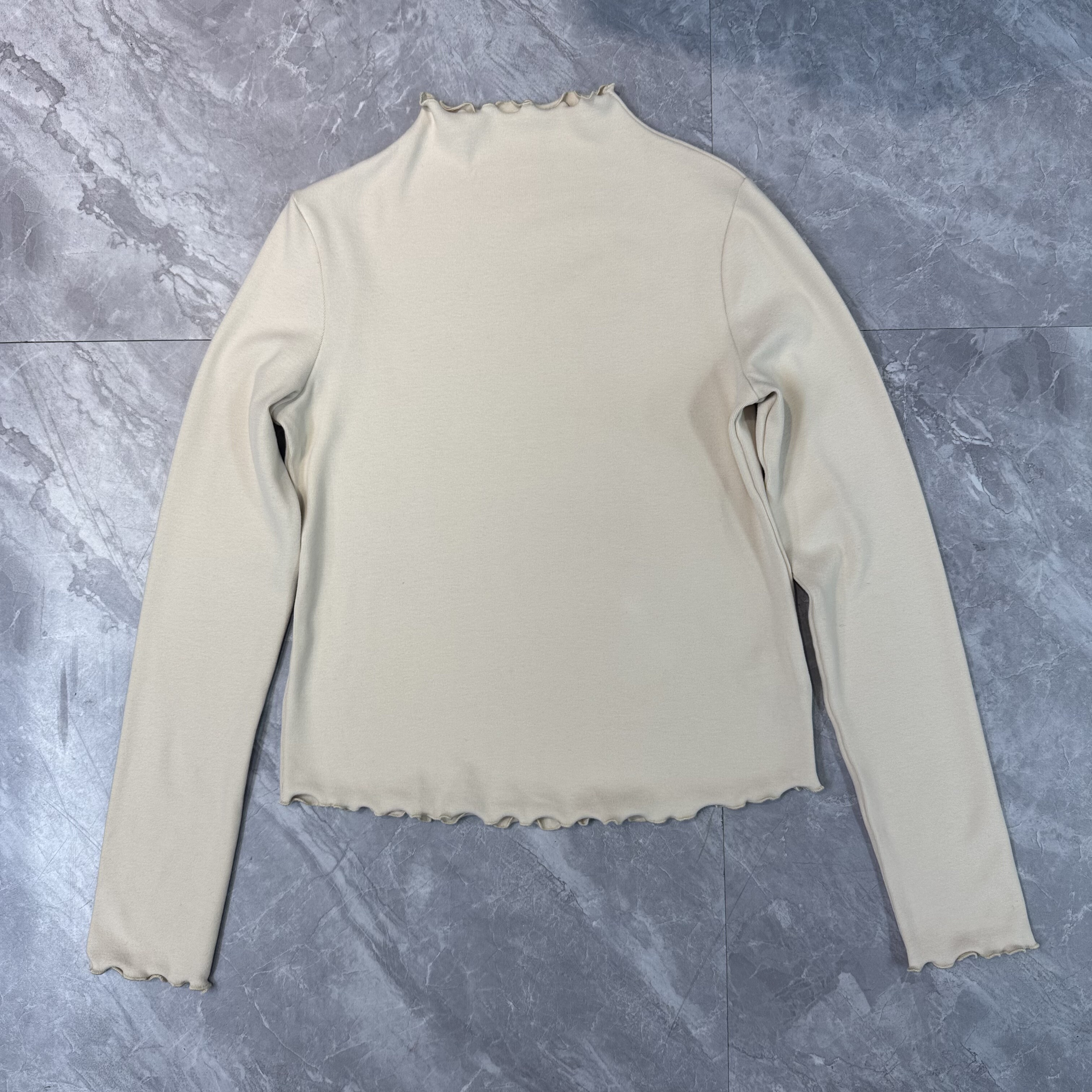 1.2羊城gs 纯色半高领木耳边长袖t恤女加绒内搭修身打底衫上衣,女装/女士精品,卫衣/绒衫,淘宝优惠券,粉丝福利购,淘宝优惠卷