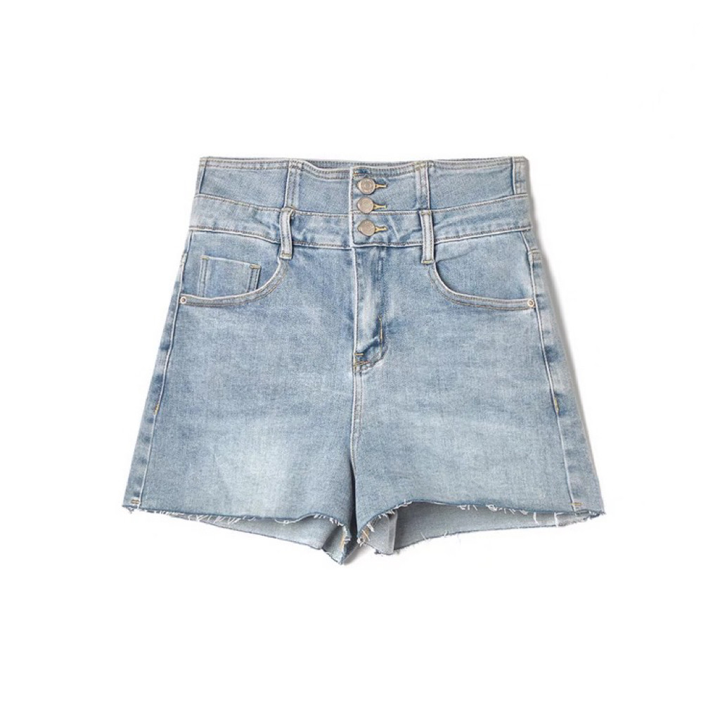 6.13麦S兰 夏磨毛设计短裤子高腰微弹修身牛仔裤女,女装/女士精品,牛仔裤,淘宝优惠券,粉丝福利购,淘宝优惠卷