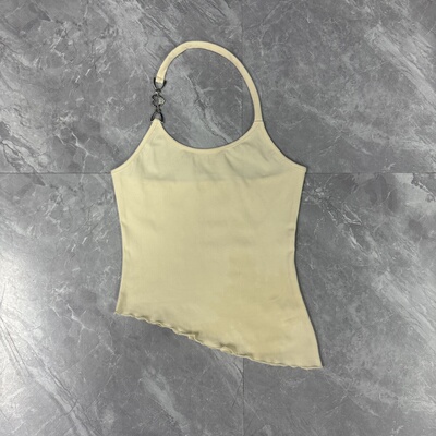 12.3羊城gs 设计感吊带背心女无袖修身辣妹显瘦上衣