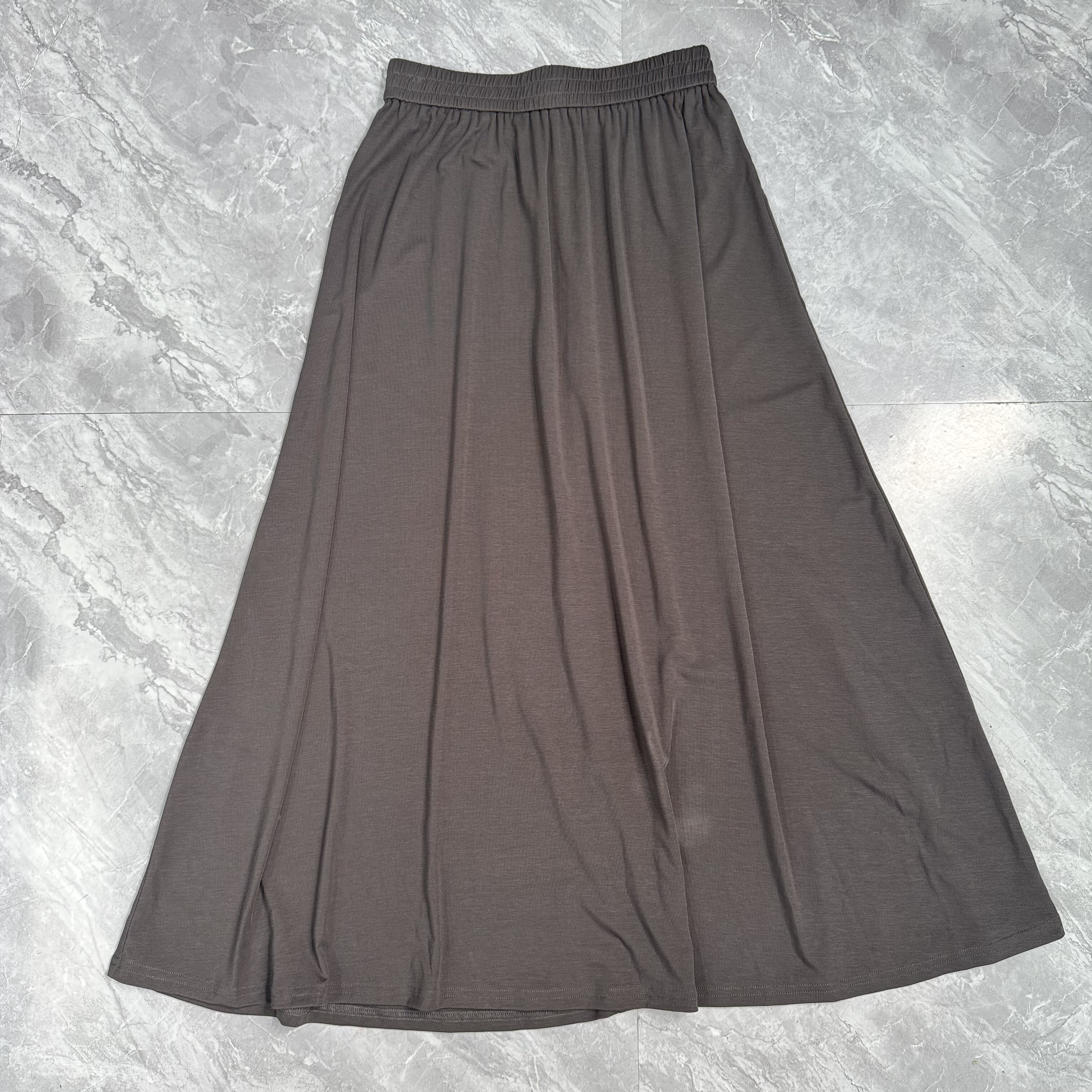 10.27麦xun 通勤A字半身裙女25早秋新品高腰显瘦长裙